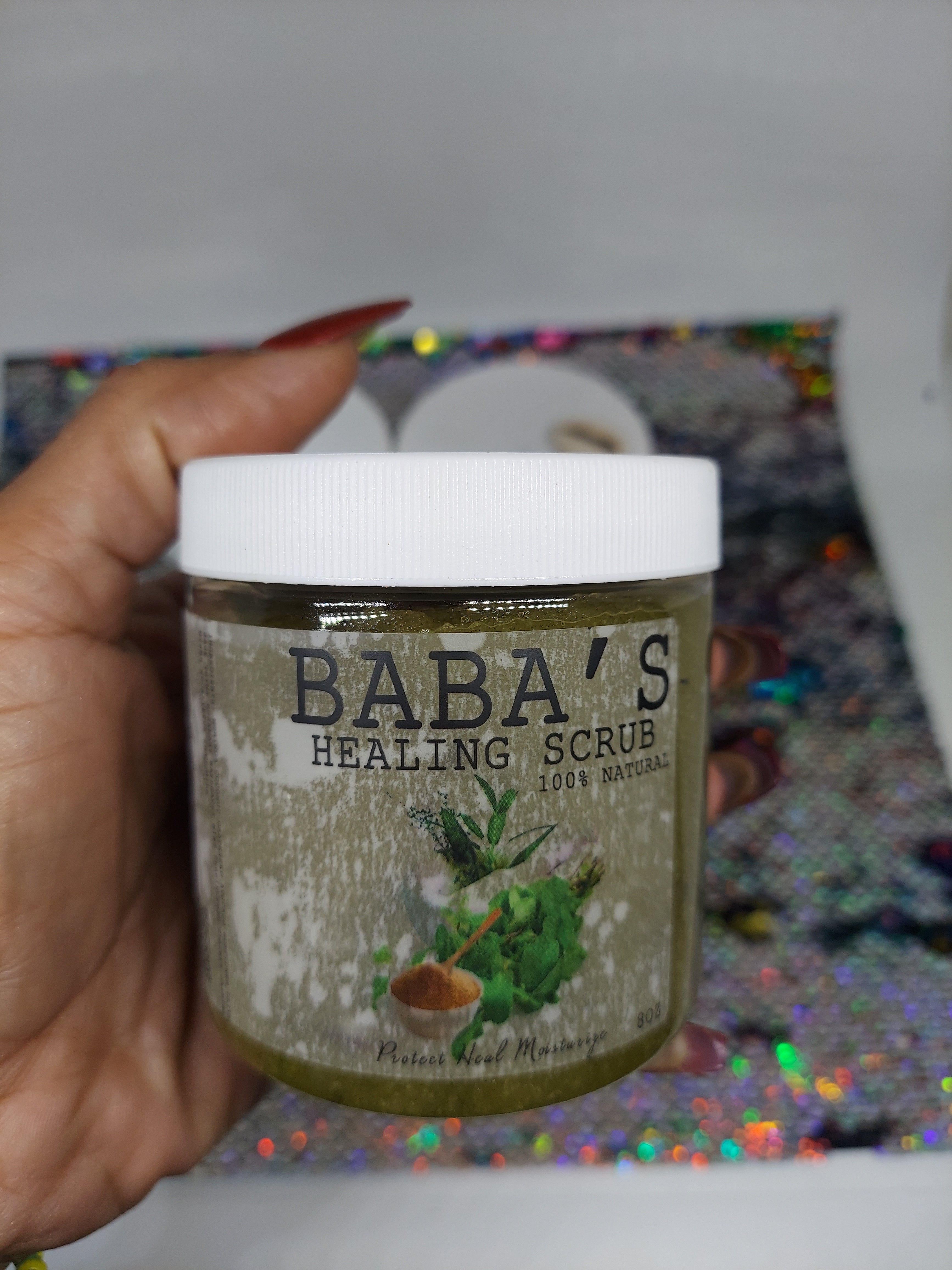 Baba's Healing Scrub