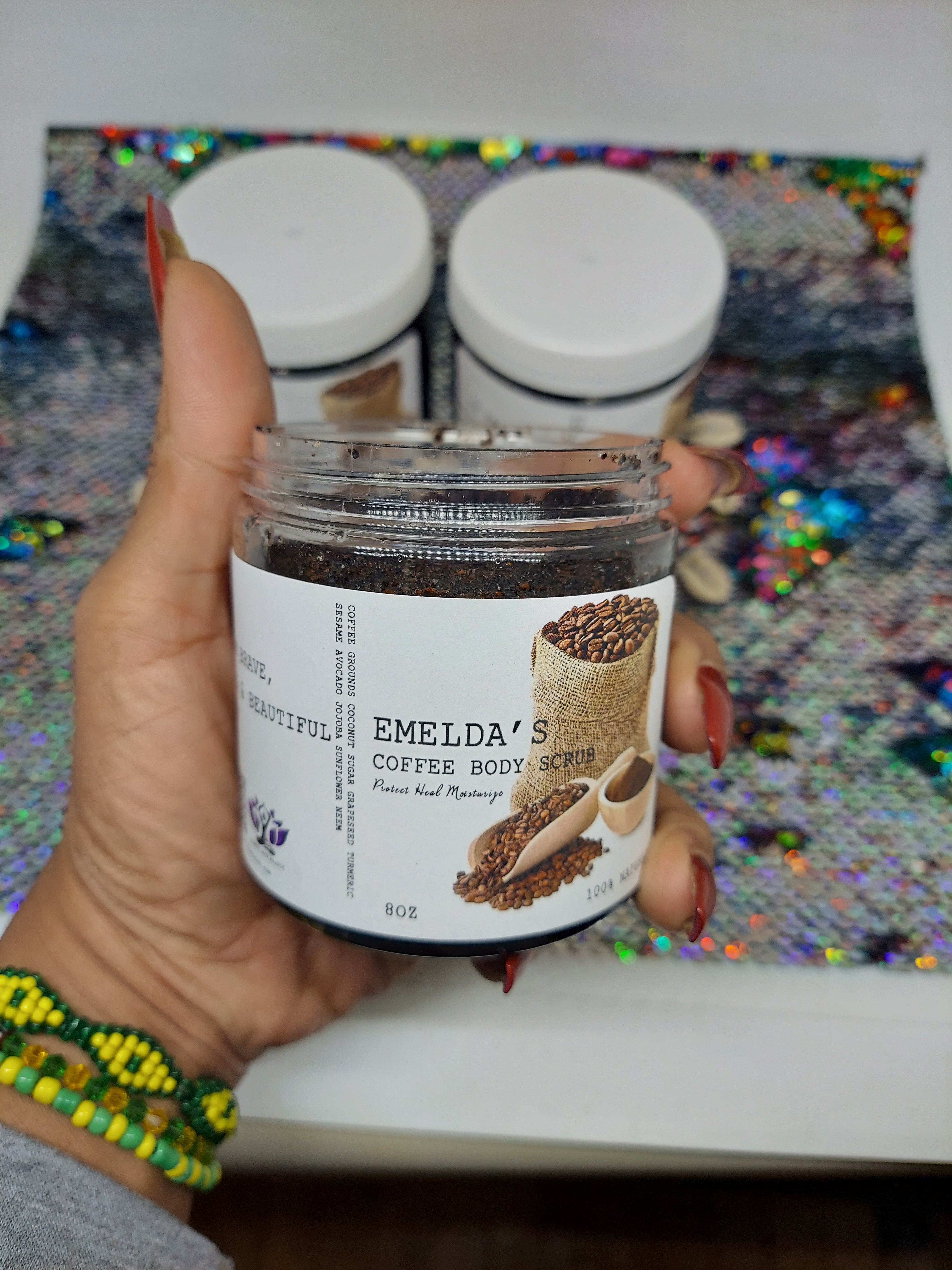 Emelda's Coffee Body Scrub 8oz