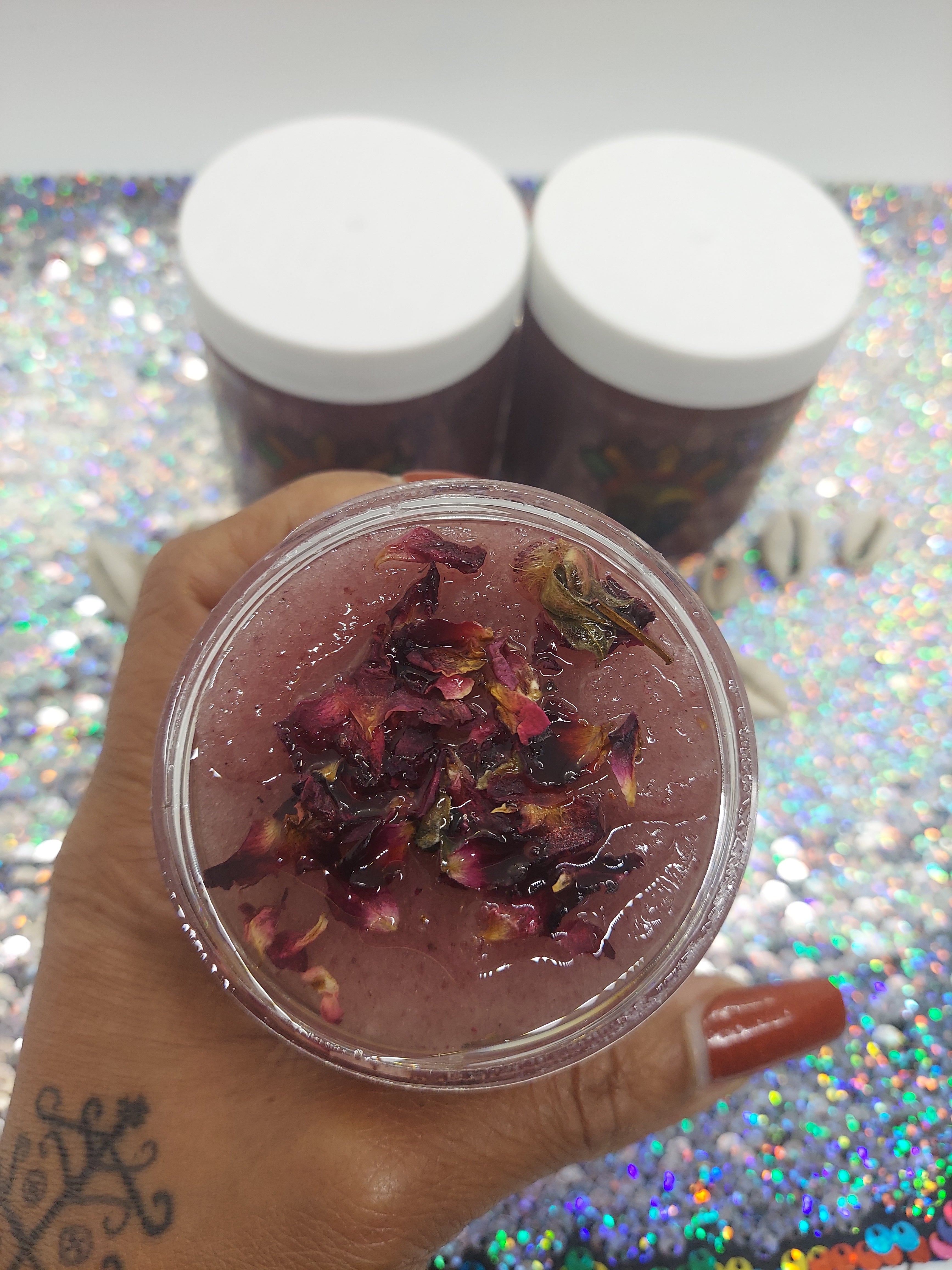 Egun Body Scrub (Seamoss and Elderberry)