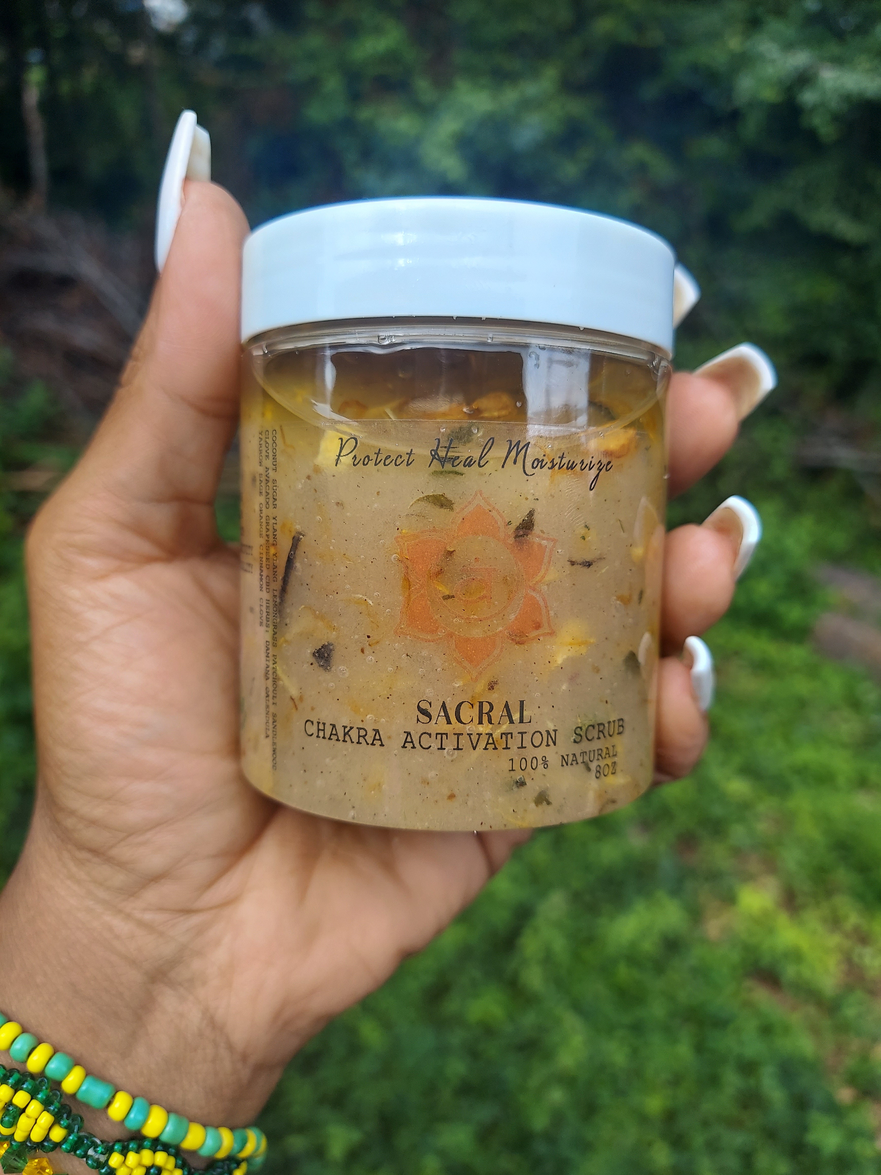 Chakra Activation Scrub (Sacral) 8oz