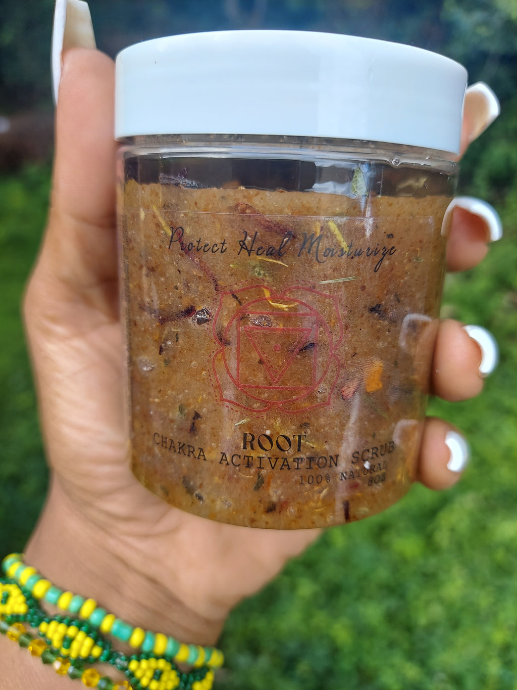 Chakra Activation Body Scrub (Root) 8oz