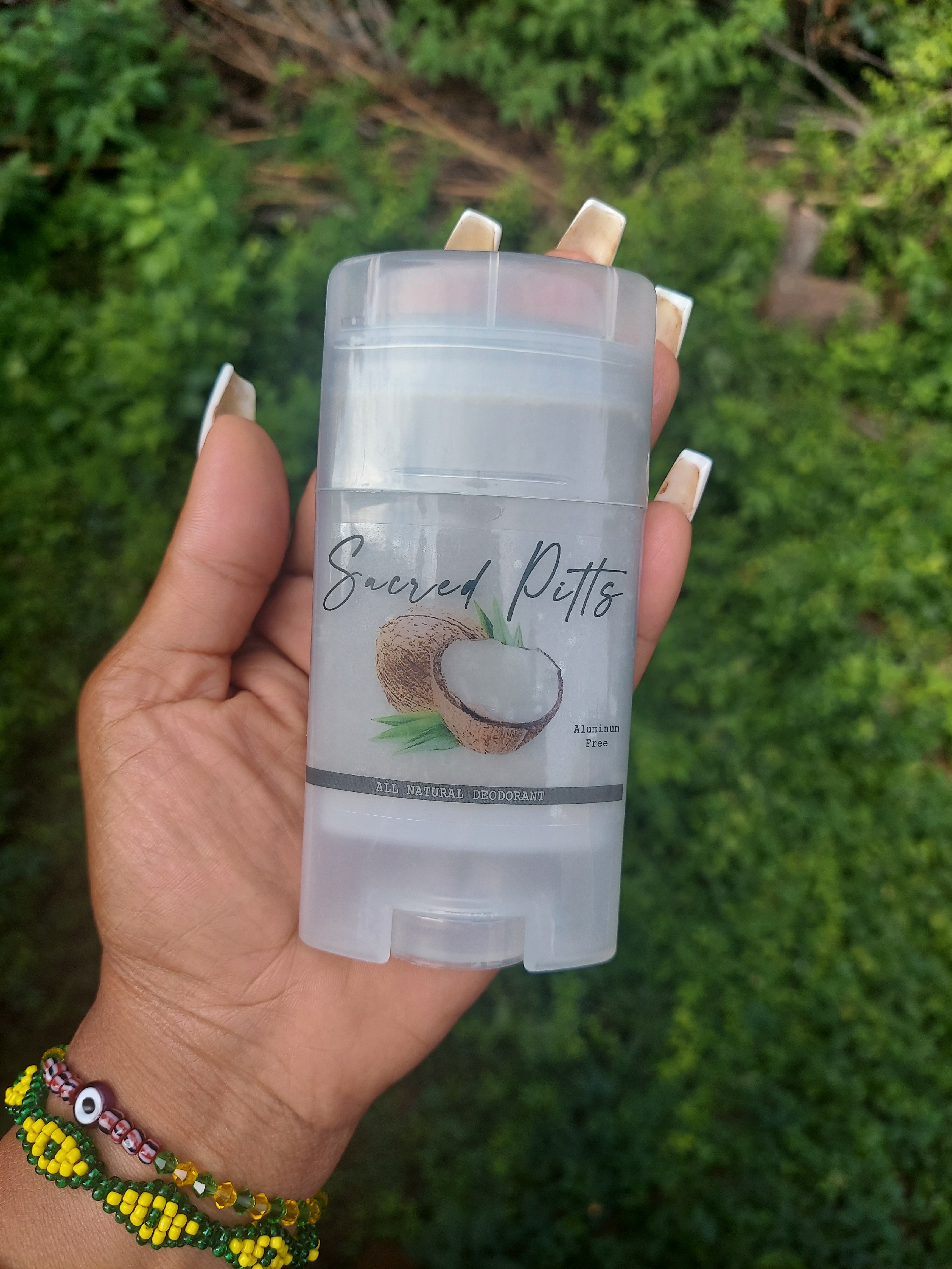 Sacred Pitts 100% All natural deodorant