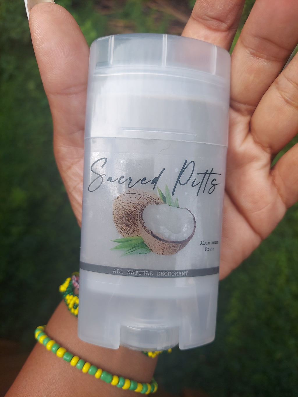 Sacred Pitts 100% All natural deodorant