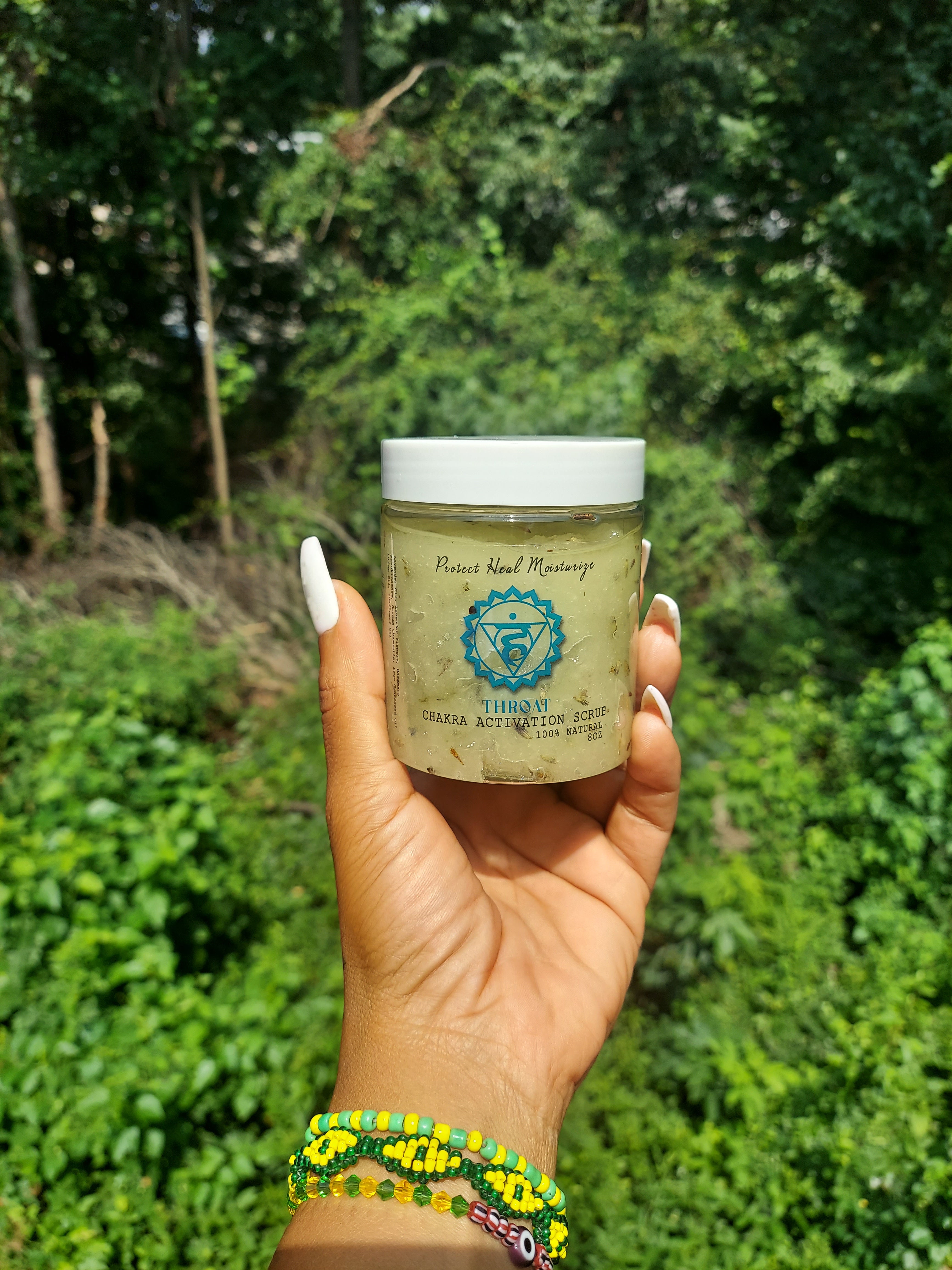 Chakra Activation Scrub (Throat)