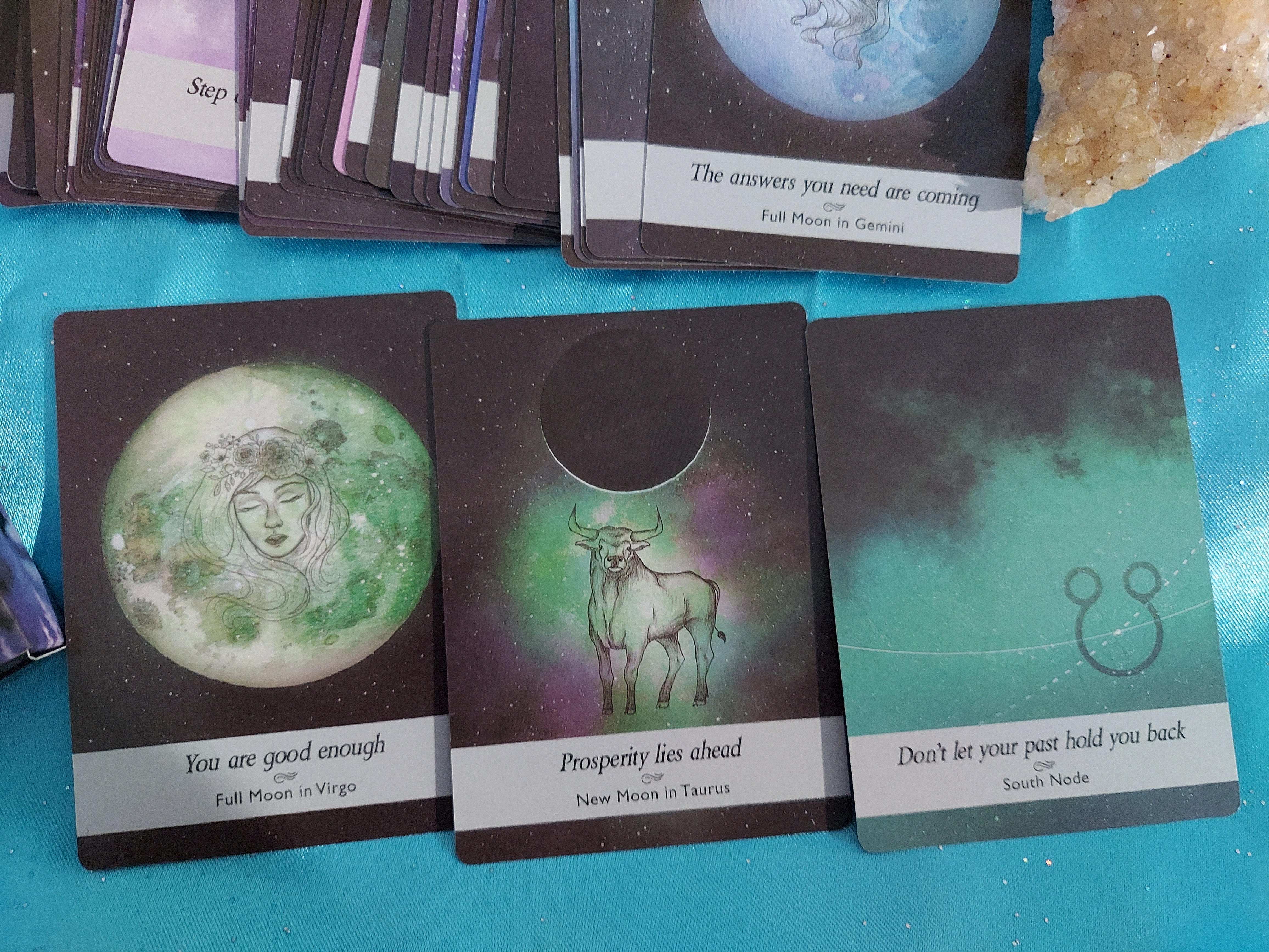 Moonology Oracle Tarot Cards